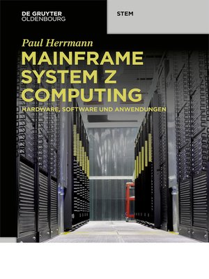 cover image of Mainframe System z Computing